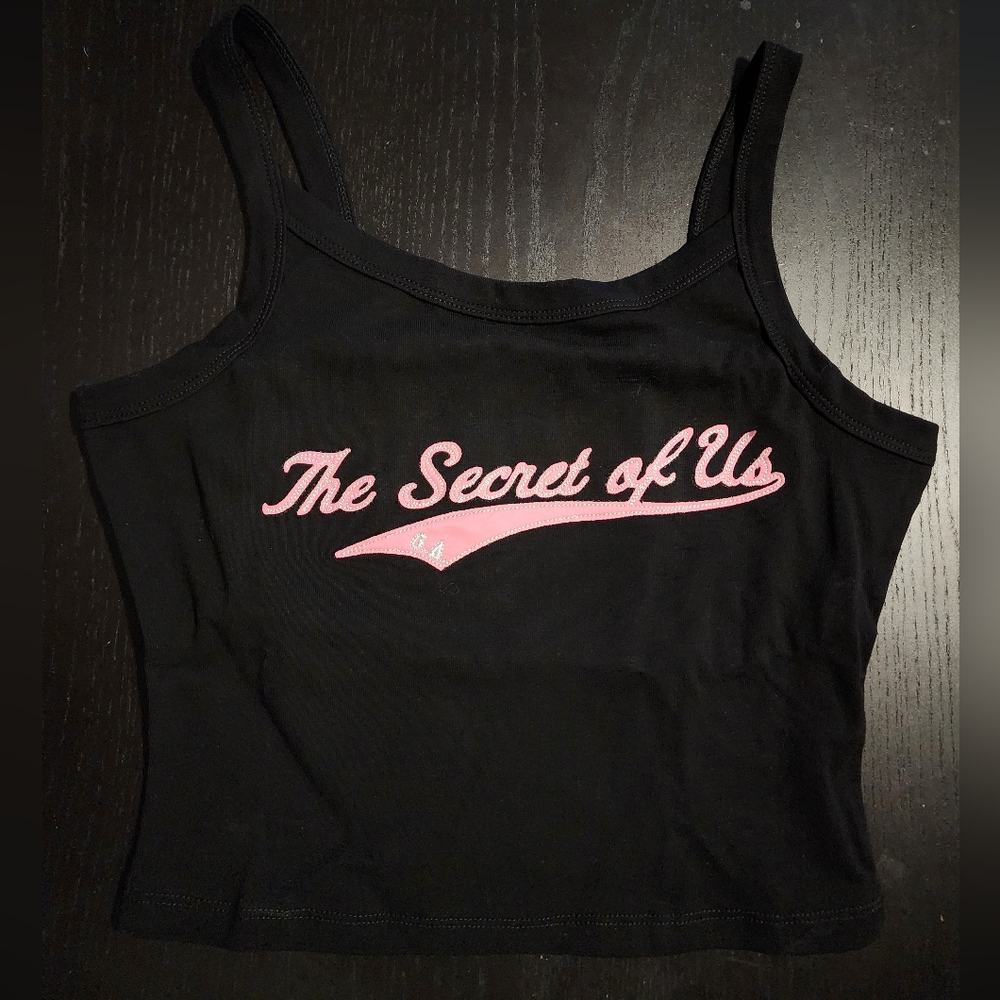 The Secret of Us Baby Tank - TSOU Embroidered Gracie Abrams Tour Top